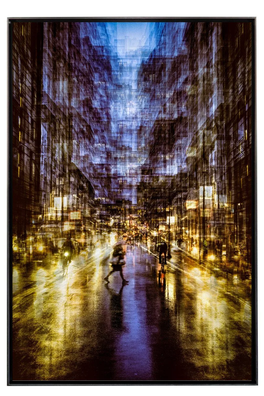Photographie encadrée en boîte américaine